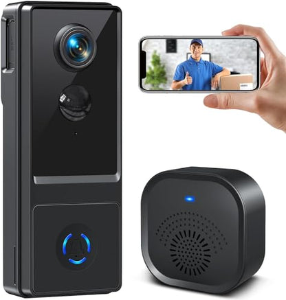 Smart WIFI Video Doorbell Camera Wireless Operated Motion Detector