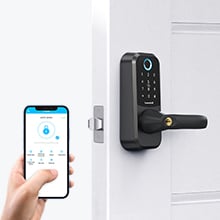 Wifi Electronic Door Lock With APP Remotely / Biometric Fingerprint