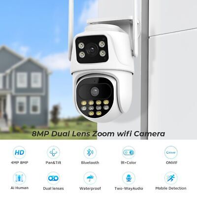 Outdoor Waterproof Color Night Vision IP66 Surveillance Security Camera